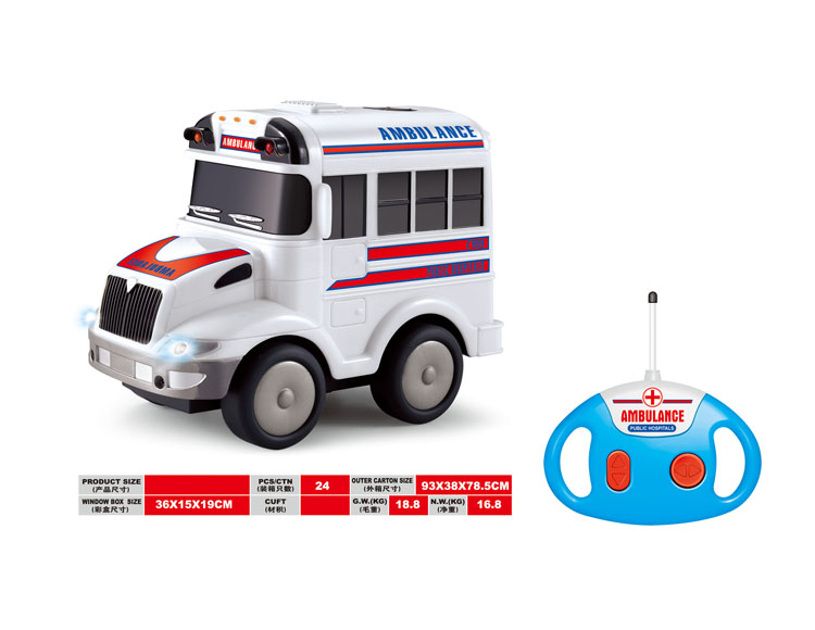 卡通救护车（带声音+音乐） 06-30D